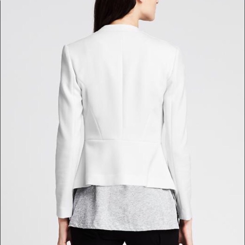 Winter white blazer